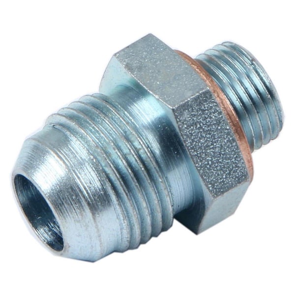Perfectpitch 156-385 Replacement Fuel Pump Inlet Fitting with Crush Washer-06 AN Pump x -10 AN Inlet PE3607327 - main